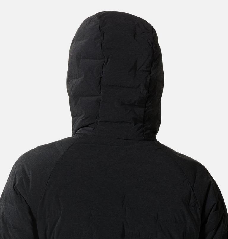 Women's Stretchdown Hoody, Color: Dark Storm Heather, image 5