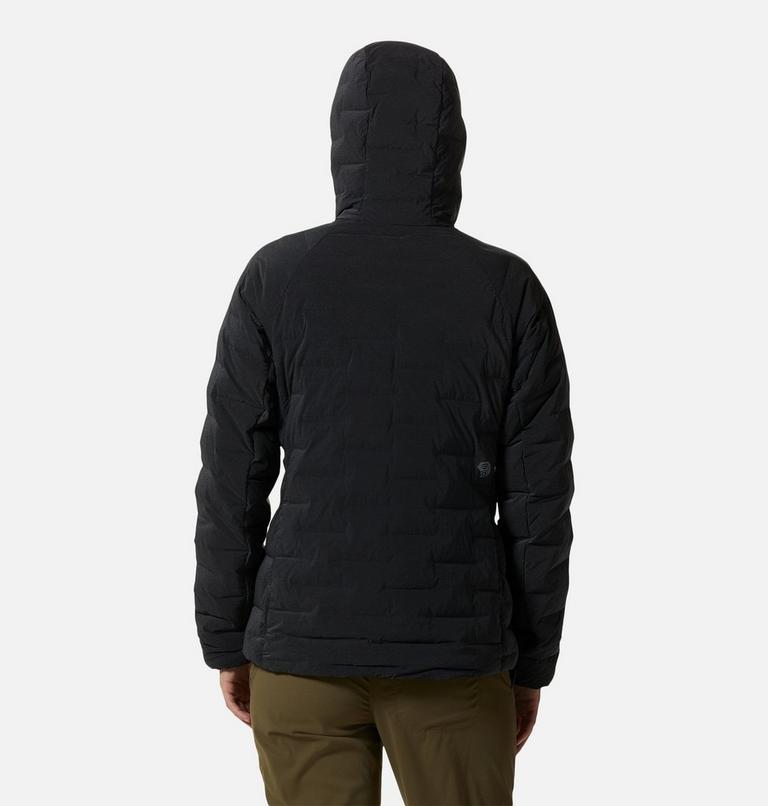 Women's Stretchdown Hoody, Color: Dark Storm Heather, image 2