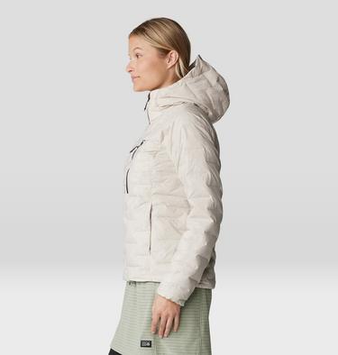 Women's Stretchdown Hoody, Color: Talc, image 3