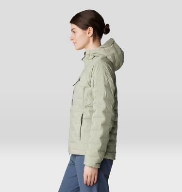 Women's Stretchdown Hoody, Color: White Sage, image 11