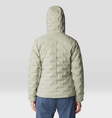 Women's Stretchdown Hoody, Color: White Sage, image 10