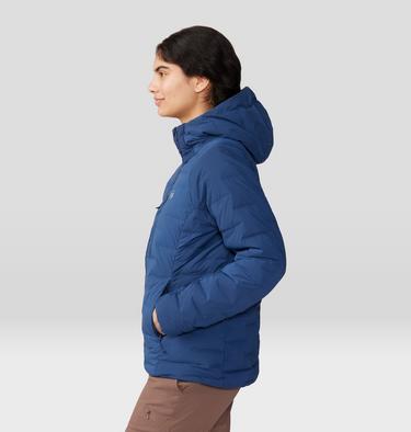 Women's Stretchdown Hoody, Color: Outer Dark, image 7