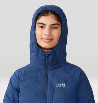 Women's Stretchdown Hoody, Color: Outer Dark, image 8