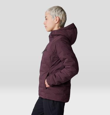 Women's Stretchdown Hoody, Color: Blackberry, image 23
