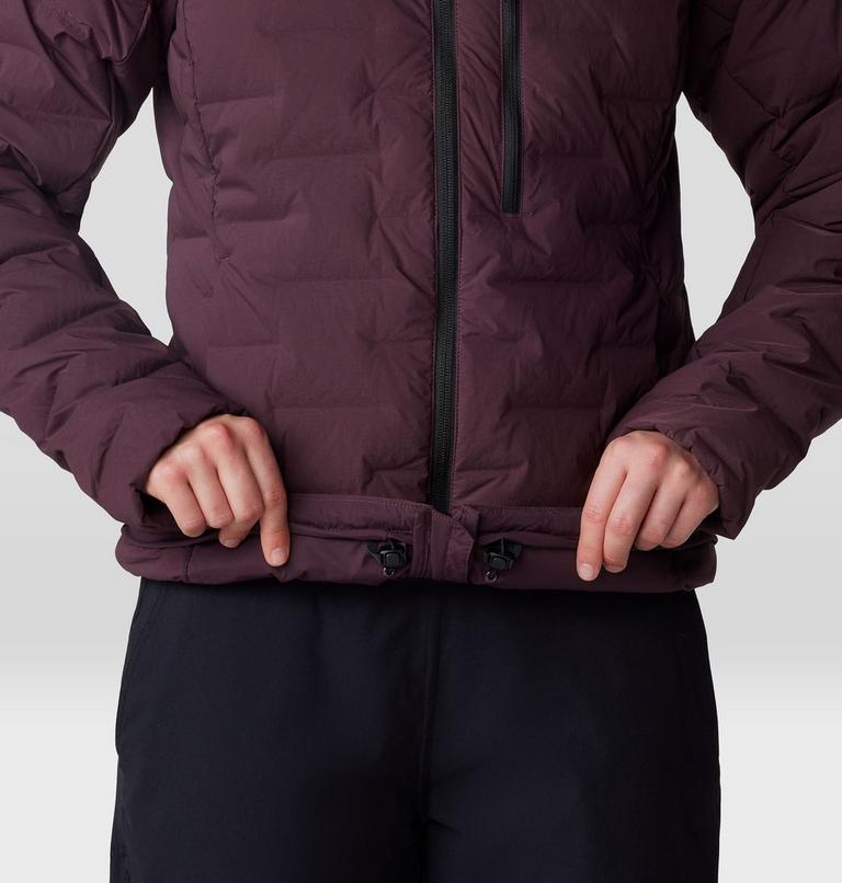 Women's Stretchdown Hoody, Color: Blackberry, image 7