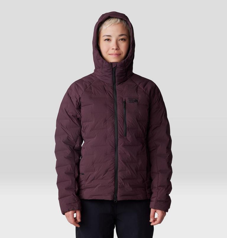 Women's Stretchdown Hoody, Color: Blackberry, image 1