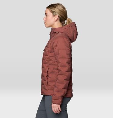 Women's Stretchdown Hoody, Color: Bourbon Brown, image 3