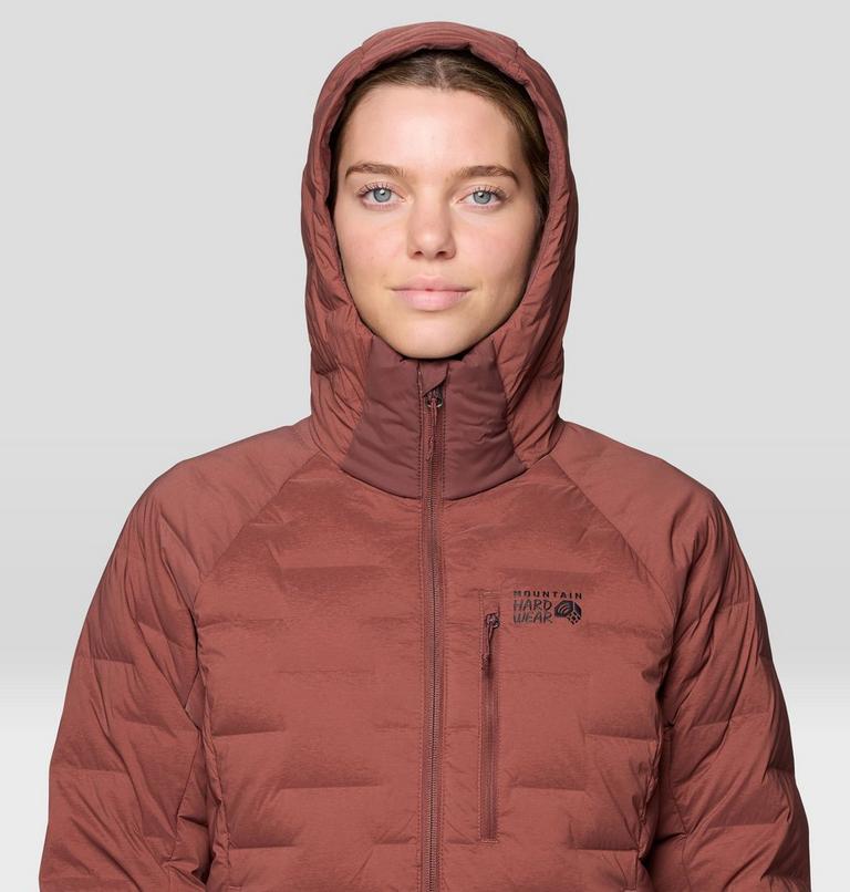 Women's Stretchdown Hoody, Color: Bourbon Brown, image 5