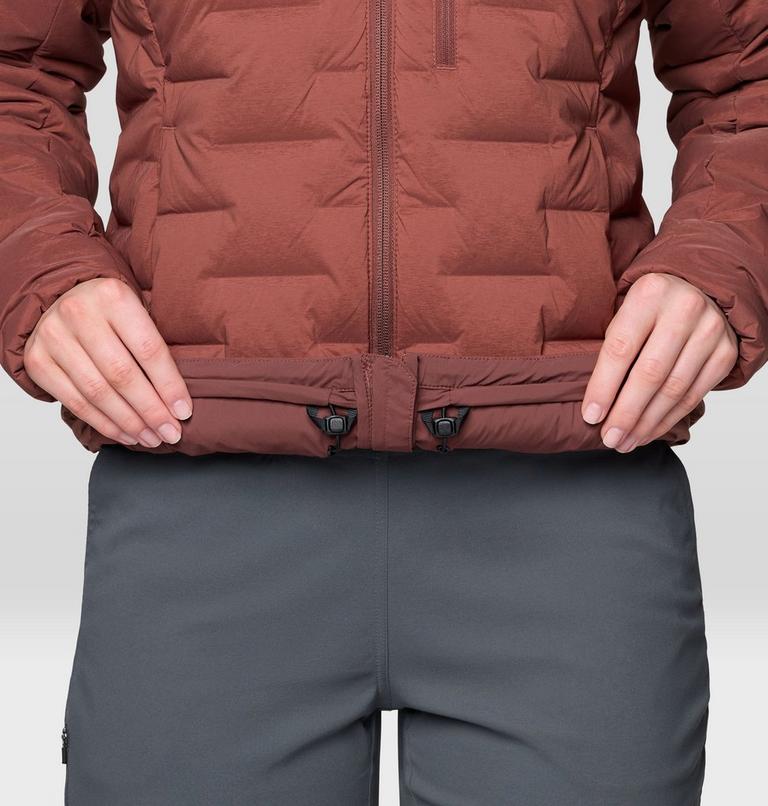 Women's Stretchdown Hoody, Color: Bourbon Brown, image 7