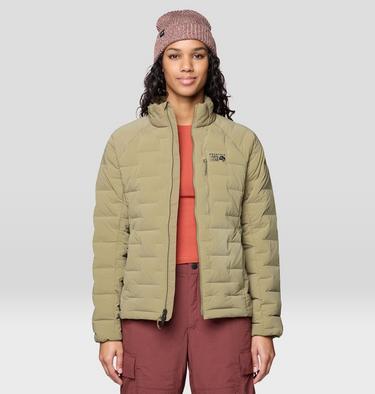 Women's Stretchdown Jacket, Color: Landslide Heather, image 8