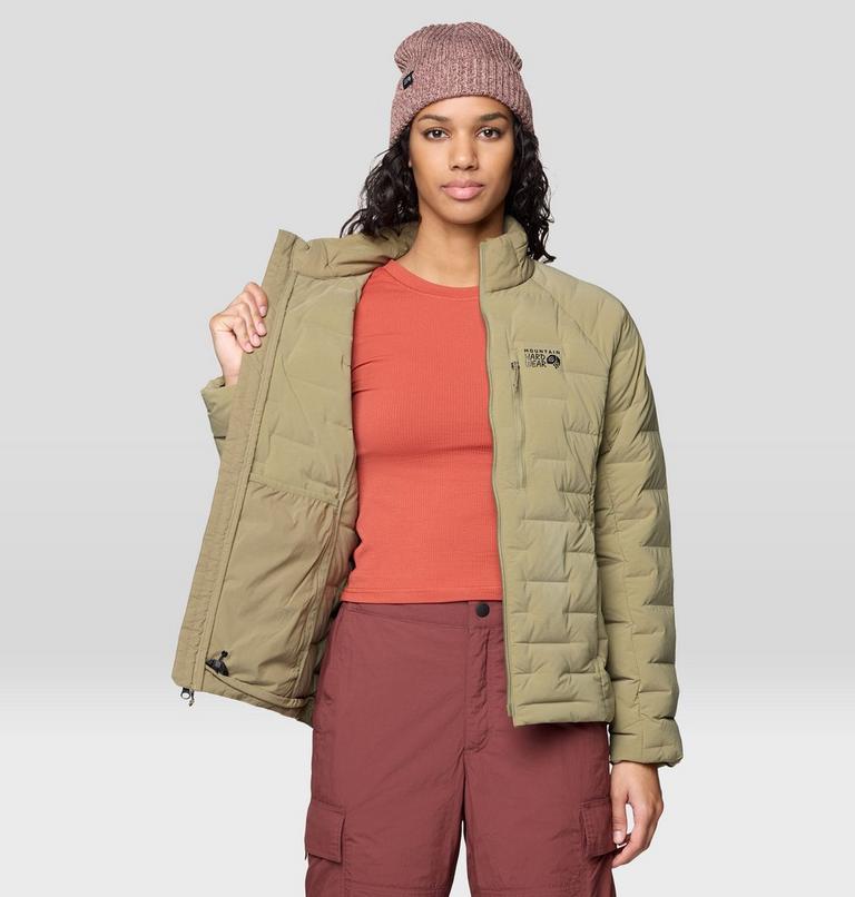 Women's Stretchdown Jacket, Color: Landslide Heather, image 5