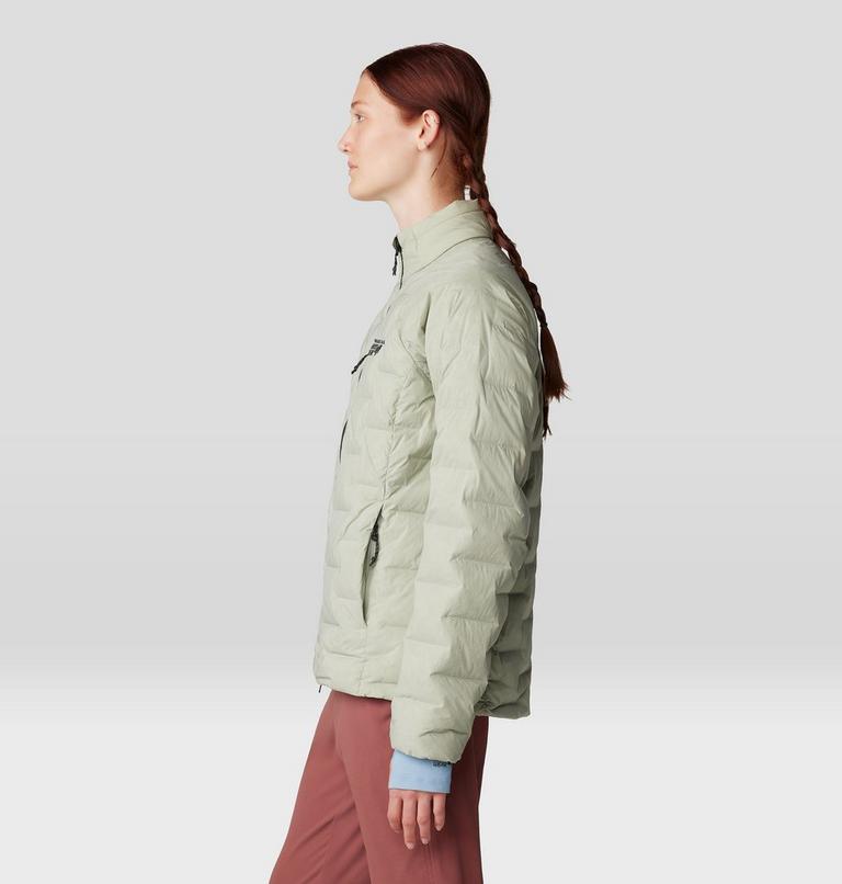 Women's Stretchdown Jacket, Color: White Sage, image 3