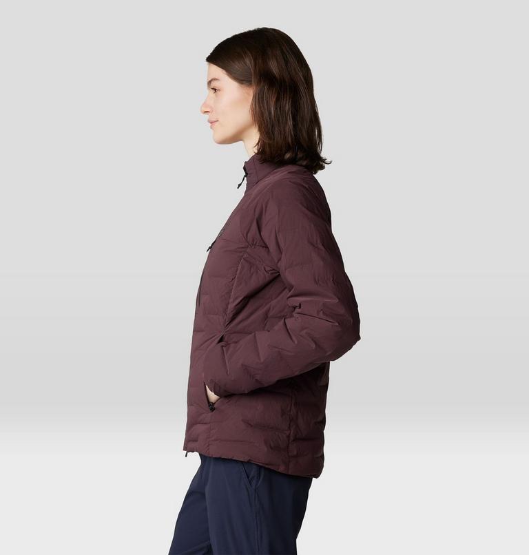 Femme Stretchdown Veste, Color: Blackberry, image 3