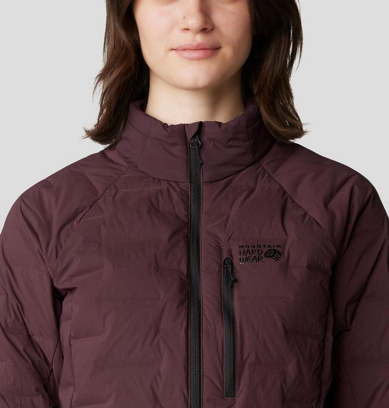 Femme Stretchdown Veste, Color: Blackberry, image 4