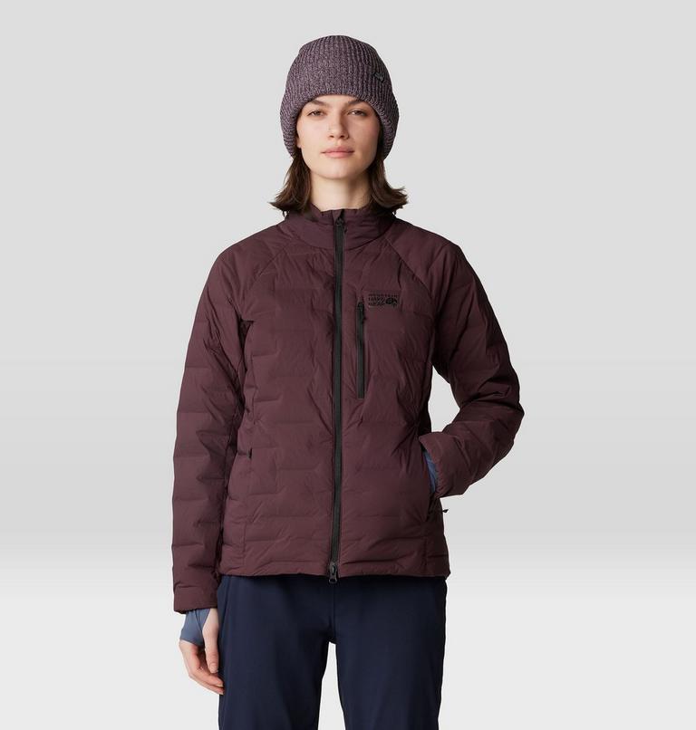 Femme Stretchdown Veste, Color: Blackberry, image 6