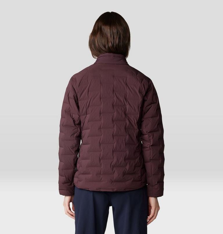 Femme Stretchdown Veste, Color: Blackberry, image 2
