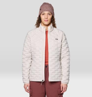 Women's Stretchdown Light Jacket, Color: Talc, image 4