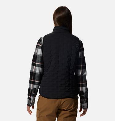 Women's Stretchdown Light Vest, Color: Black, image 10