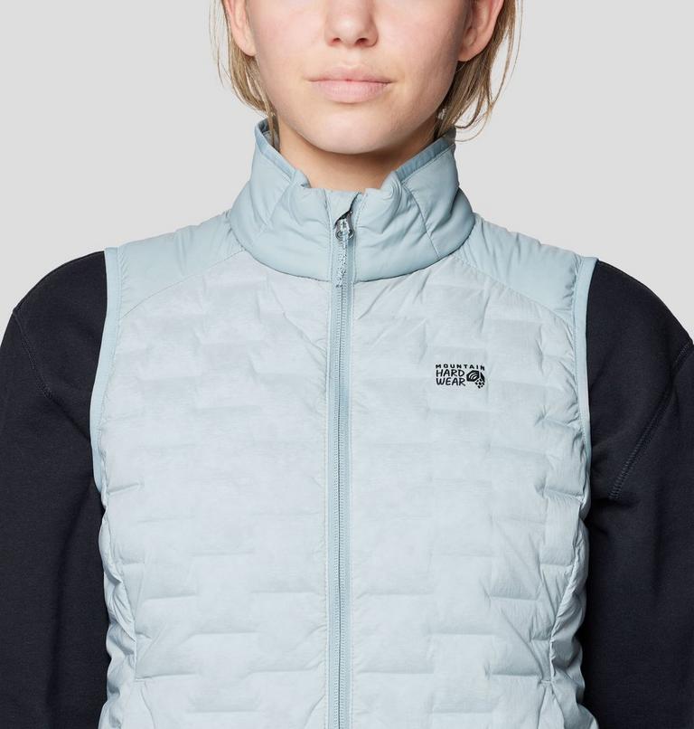 Women's Stretchdown Light Vest, Color: Ice Shadow, image 5