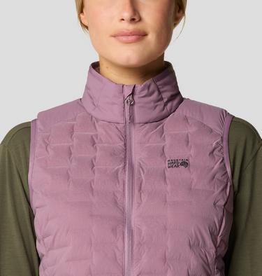 Women's Stretchdown Light Vest, Color: Dark Daze, image 8