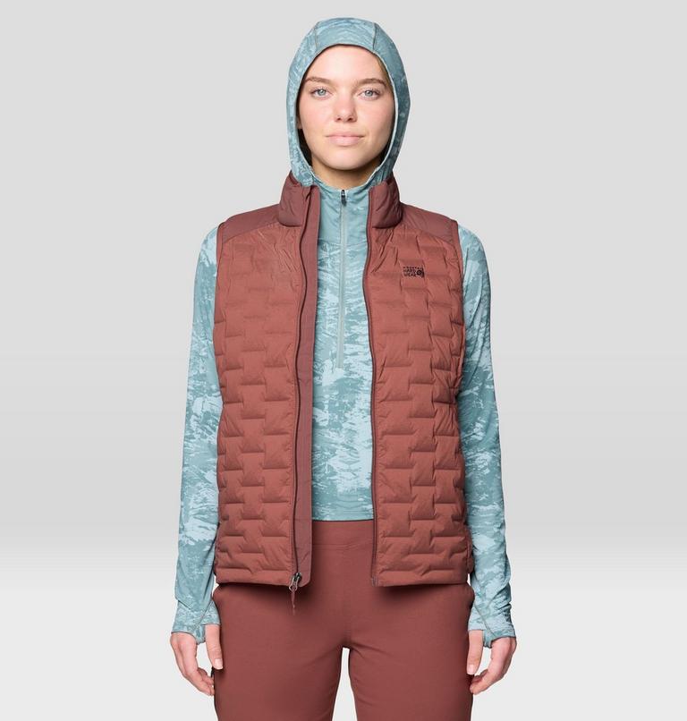 Women's Stretchdown Light Vest, Color: Bourbon Brown, image 4