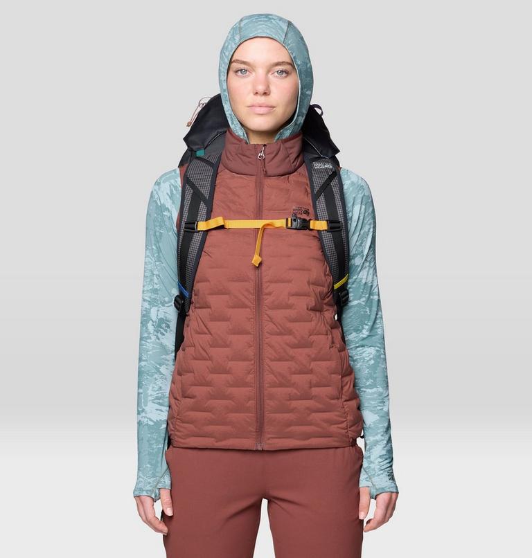 Women's Stretchdown Light Vest, Color: Bourbon Brown, image 7