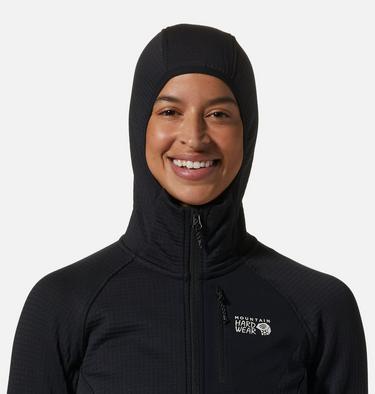 Women's Polartec® Power Grid Full Zip Hoody, Color: Black, image 15