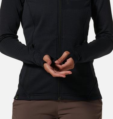 Women's Polartec® Power Grid Full Zip Hoody, Color: Black, image 16