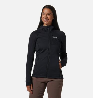 Women's Polartec® Power Grid Full Zip Hoody, Color: Black, image 13