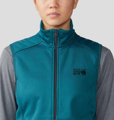 Women's Sendura Vest, Color: Jack Pine Heather, image 4