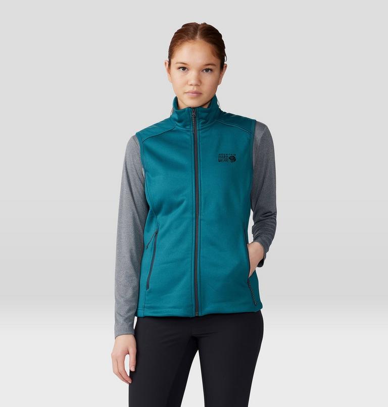 Women's Sendura Vest, Color: Jack Pine Heather, image 5