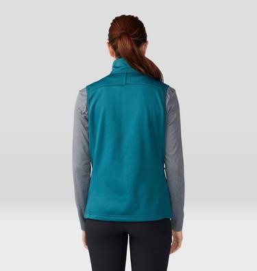 Women's Sendura Vest, Color: Jack Pine Heather, image 2