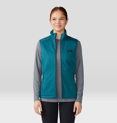 Women's Sendura Vest, Color: Jack Pine Heather, image 1