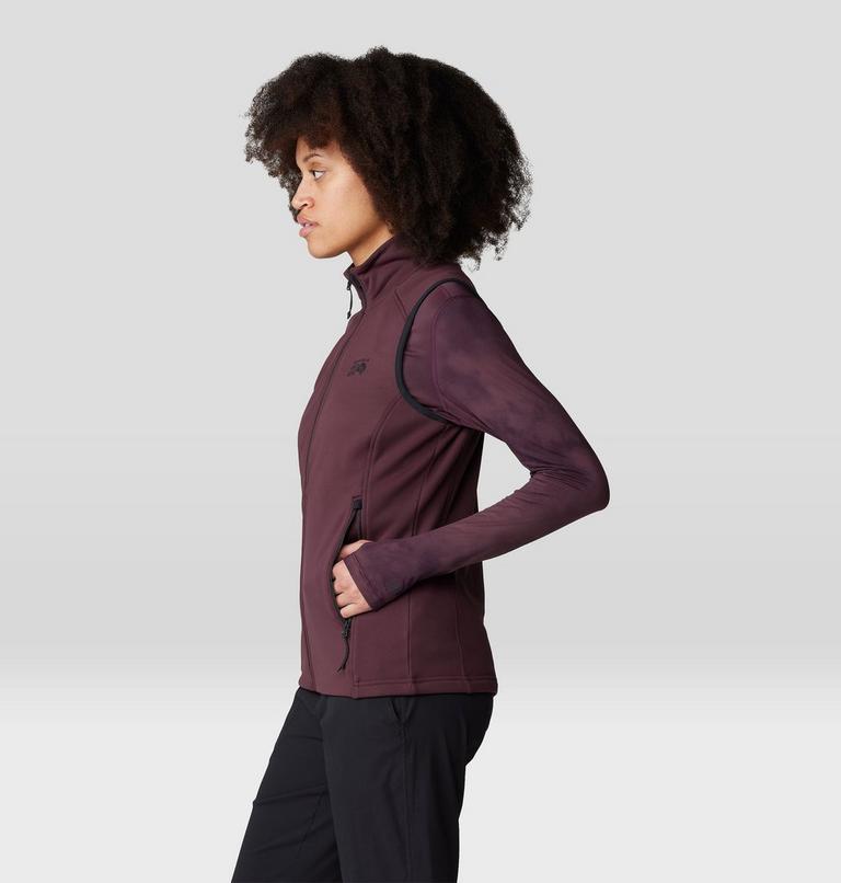 Women's Sendura Vest, Color: Blackberry, image 3