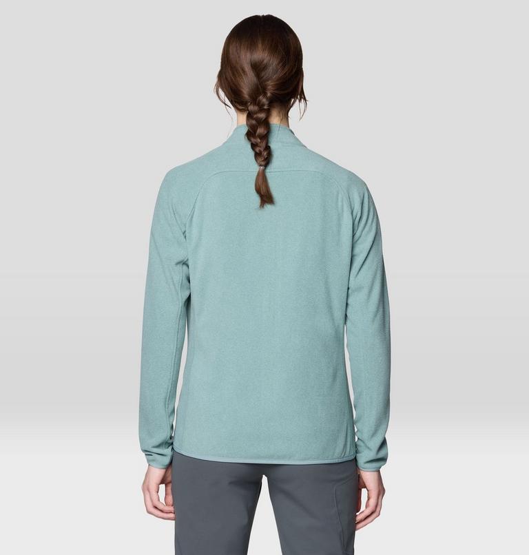 Women's Microchill Full Zip Jacket, Color: Blue Sage Heather, image 2