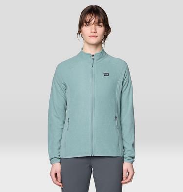 Women's Microchill Full Zip Jacket, Color: Blue Sage Heather, image 1