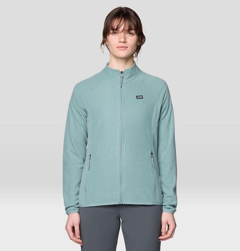 Women's Microchill Full Zip Jacket, Color: Blue Sage Heather, image 1