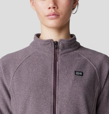 Women's Microchill Full Zip Jacket, Color: Blackberry Heather, image 8