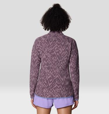 Women's Microchill Full Zip Jacket, Color: Purple Sage Peaks XL Print, image 4