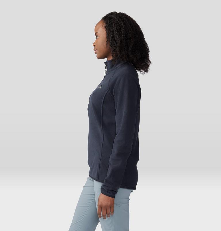 Women's Microchill 1/4 Zip Pullover, Color: Black, image 3