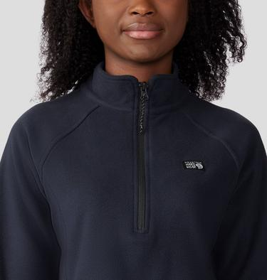 Women's Microchill 1/4 Zip Pullover, Color: Black, image 16
