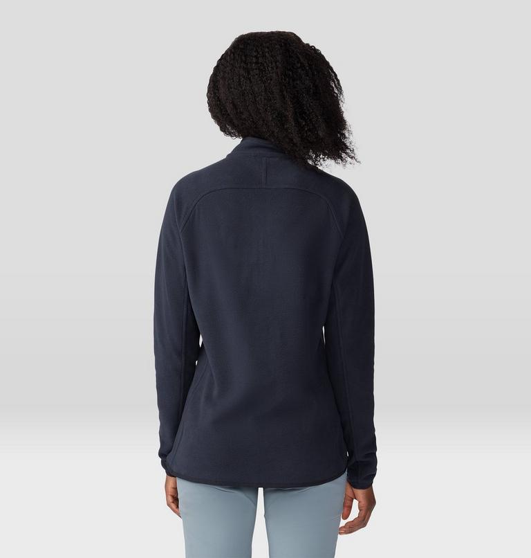 Women's Microchill 1/4 Zip Pullover, Color: Black, image 2