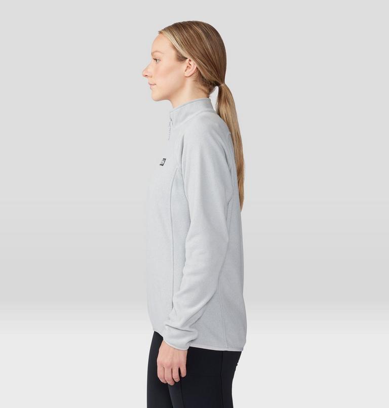 Women's Microchill 1/4 Zip Pullover, Color: Glacial Heather, image 3