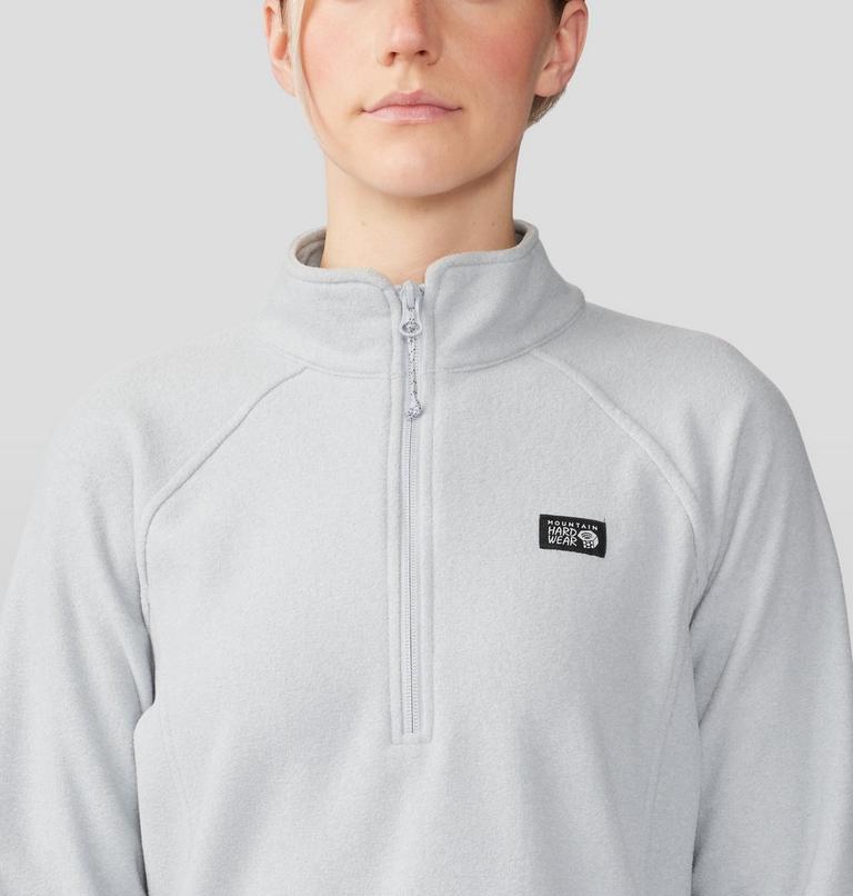 Women's Microchill 1/4 Zip Pullover, Color: Glacial Heather, image 4