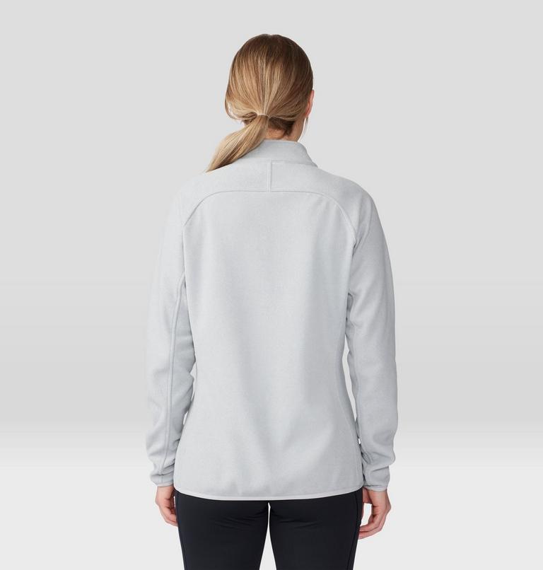 Women's Microchill 1/4 Zip Pullover, Color: Glacial Heather, image 2