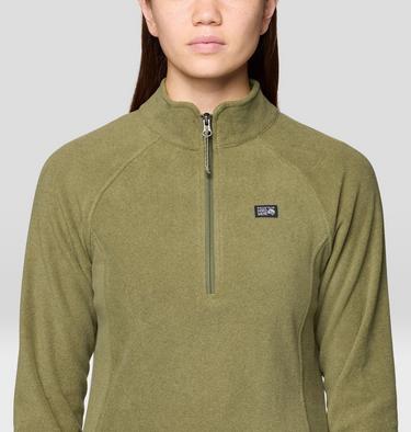 Women's Microchill 1/4 Zip Pullover, Color: Landslide Heather, image 8