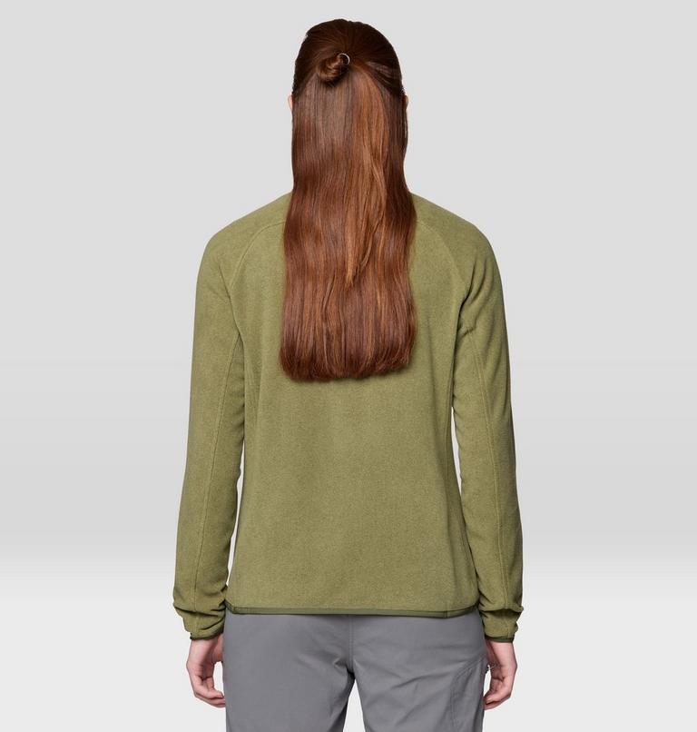 Women's Microchill 1/4 Zip Pullover, Color: Landslide Heather, image 2