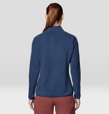 Women's Microchill 1/4 Zip Pullover, Color: Outer Dark Heather, image 2