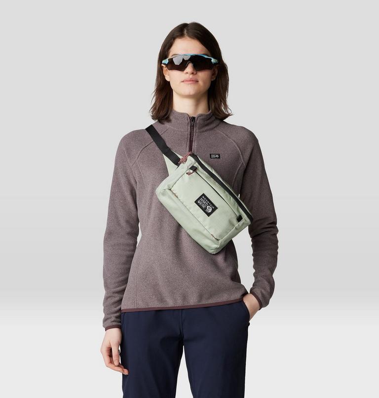 Women's Microchill 1/4 Zip Pullover, Color: Blackberry Heather, image 5