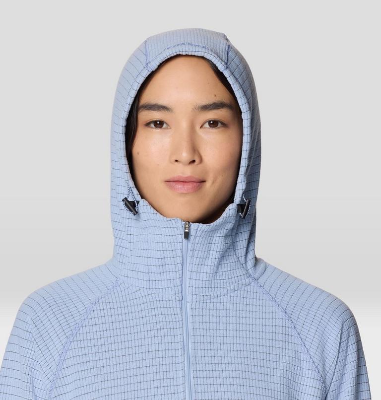 Women's Summit Grid Half Zip Hoody, Color: Beach Breeze, image 5
